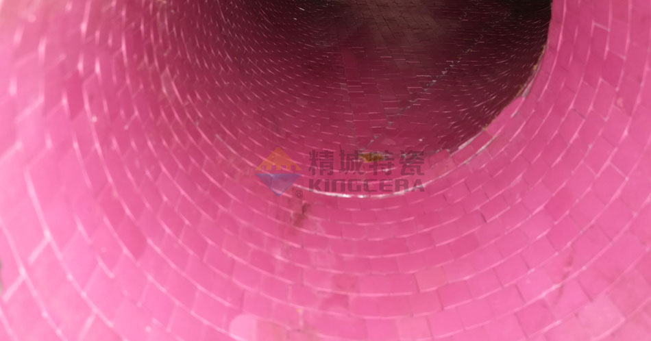 耐磨陶瓷貼片管道如何粘貼耐磨陶瓷片？